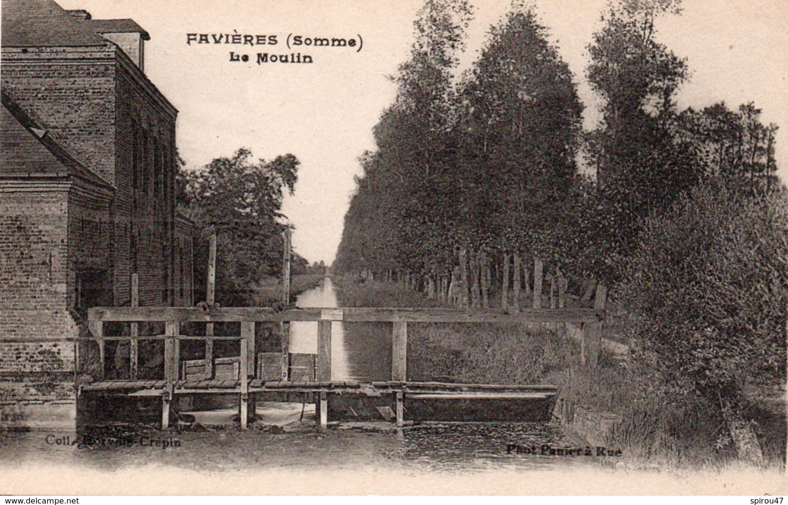 CPA FAVIERES - LE MOULIN - Autres & Non Classés