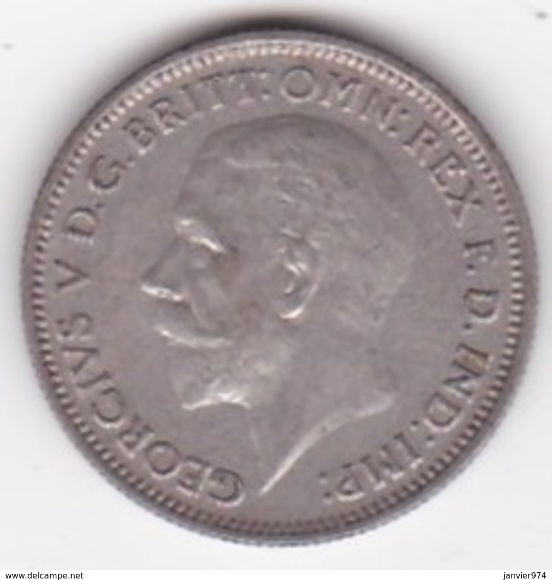 Grande Bretagne. 6 Pence 1934. George V, En Argent - H. 6 Pence