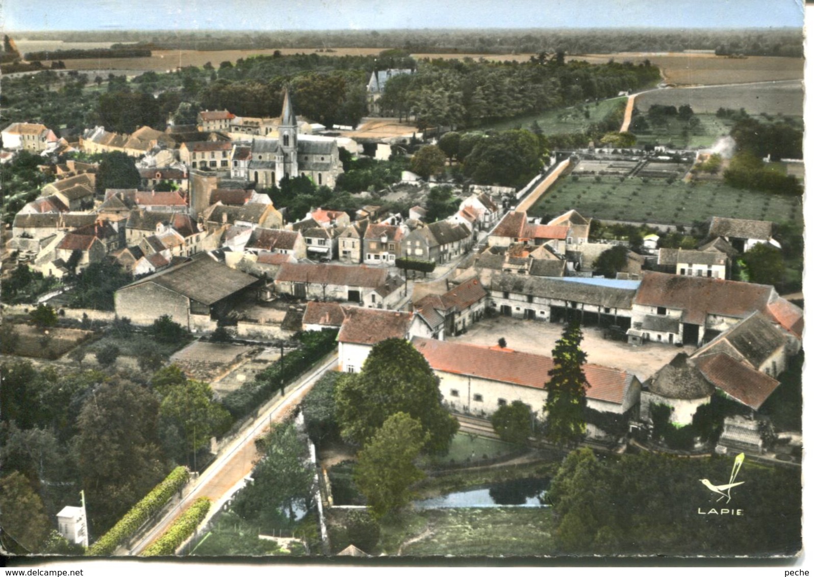 N°1036 T -cpsm Santenay -vue Générale- - Santeny