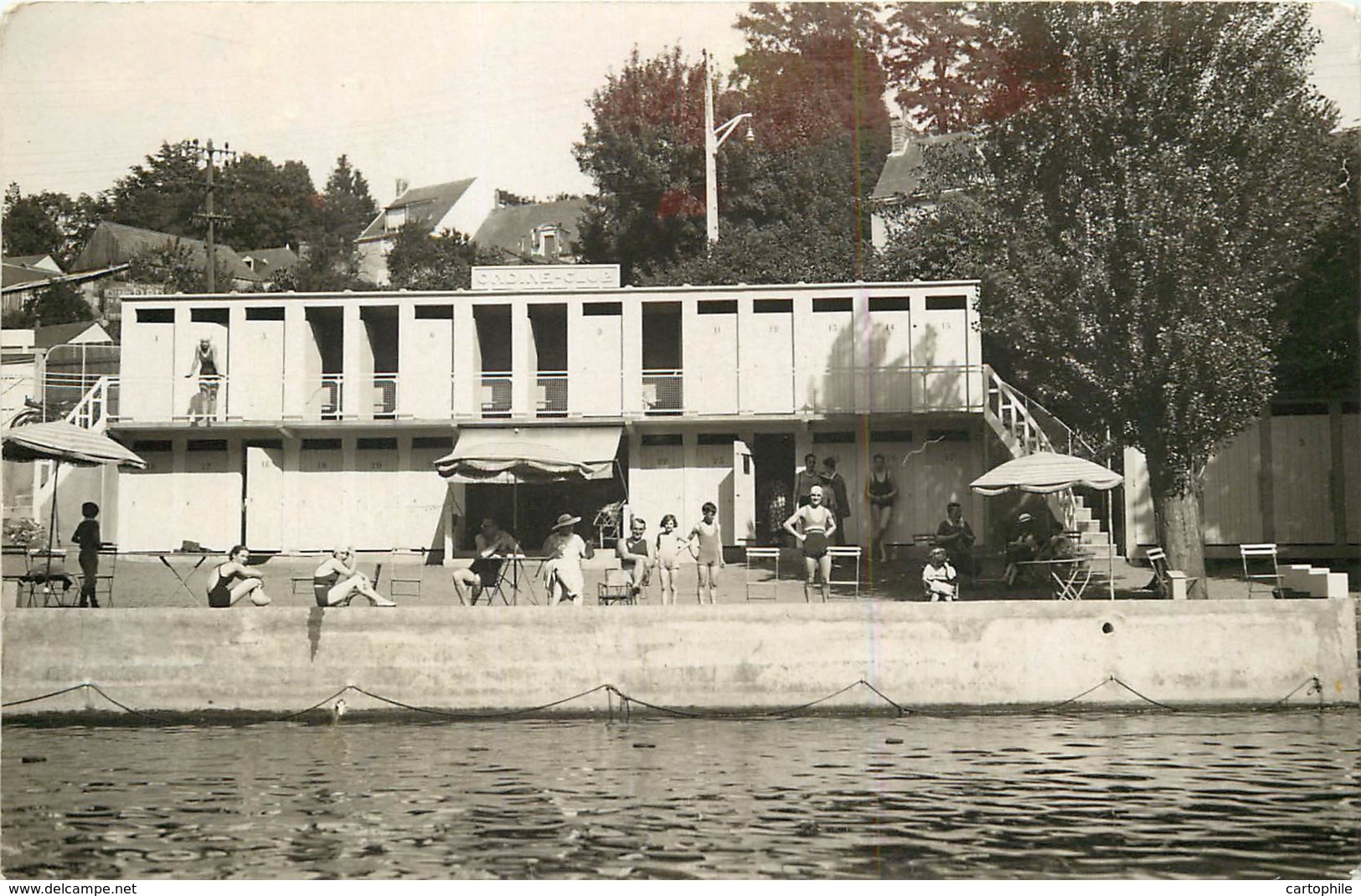 72 - LE MANS - Rare Carte Photo De La Piscine En 1938 - Le Mans