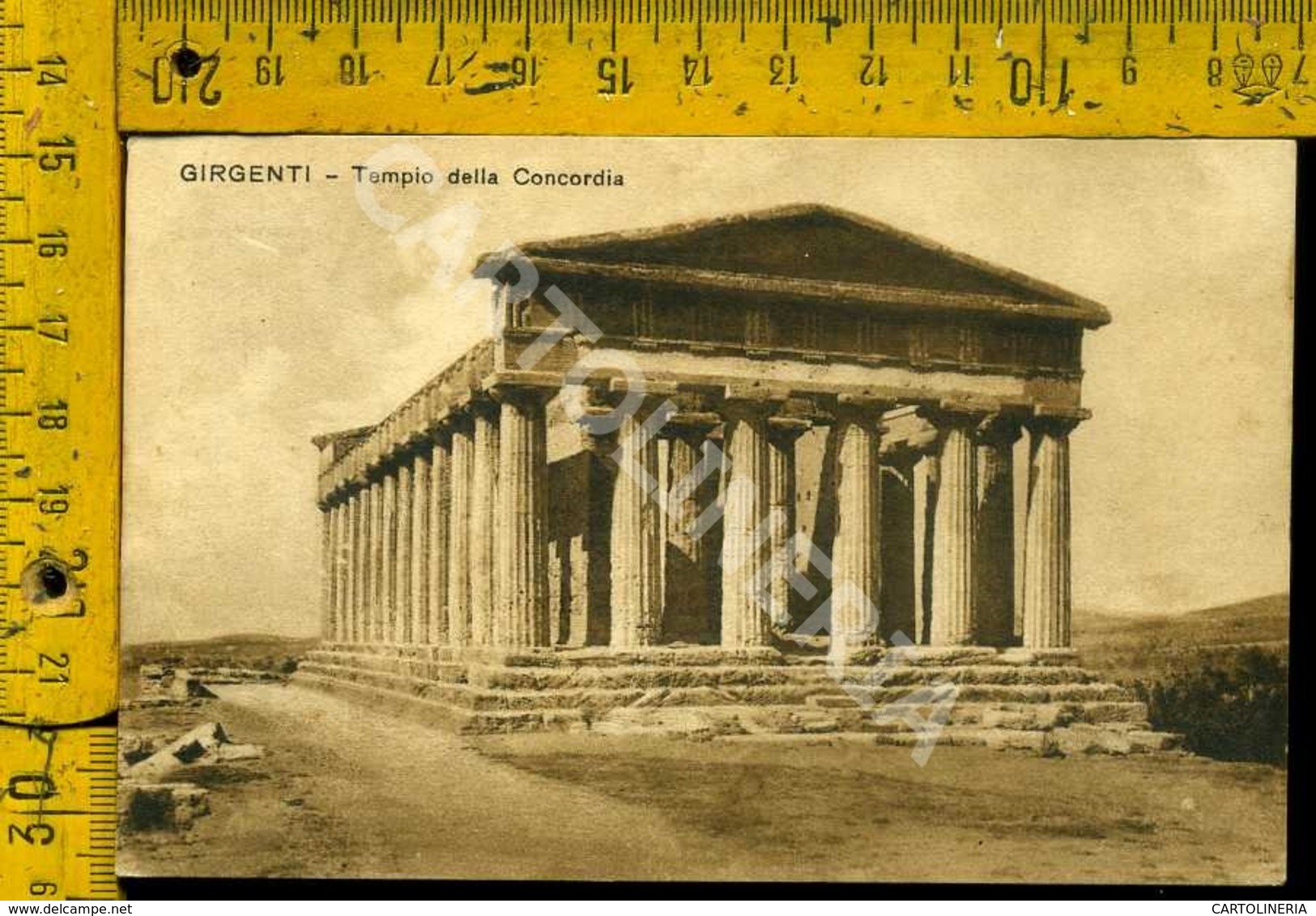 Agrigento Girgenti Tempio Della Concordia - Agrigento