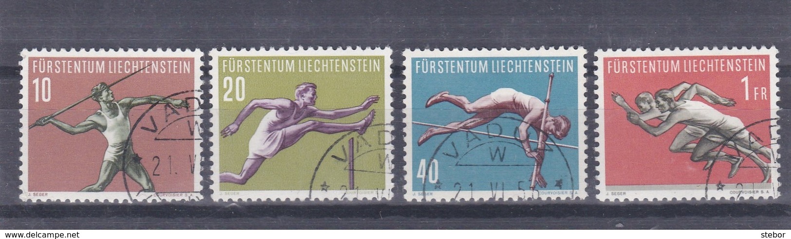 Liechtenstein 1956  Nr 304/07 Gest, Zeer Mooi Lot Krt 4841 - Oblitérés