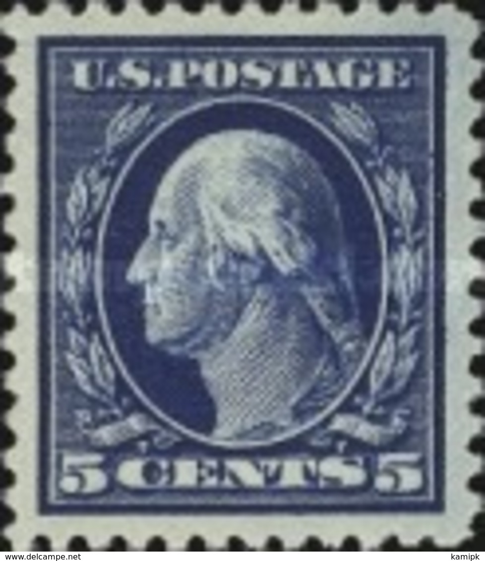 United-States - George Washington - 1917 - Used Stamps