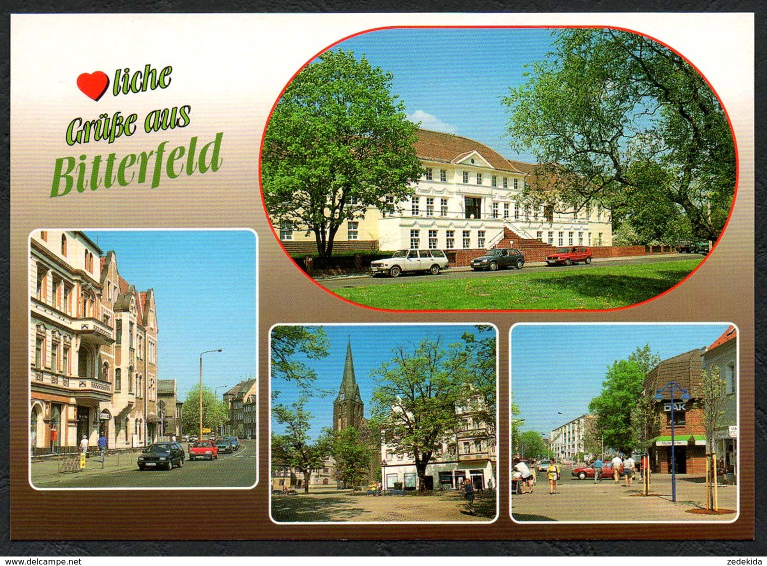 D1699 - TOP Bitterfeld - Verlag Bild Und Heimat Reichenbach - Qualitätskarte - Bitterfeld