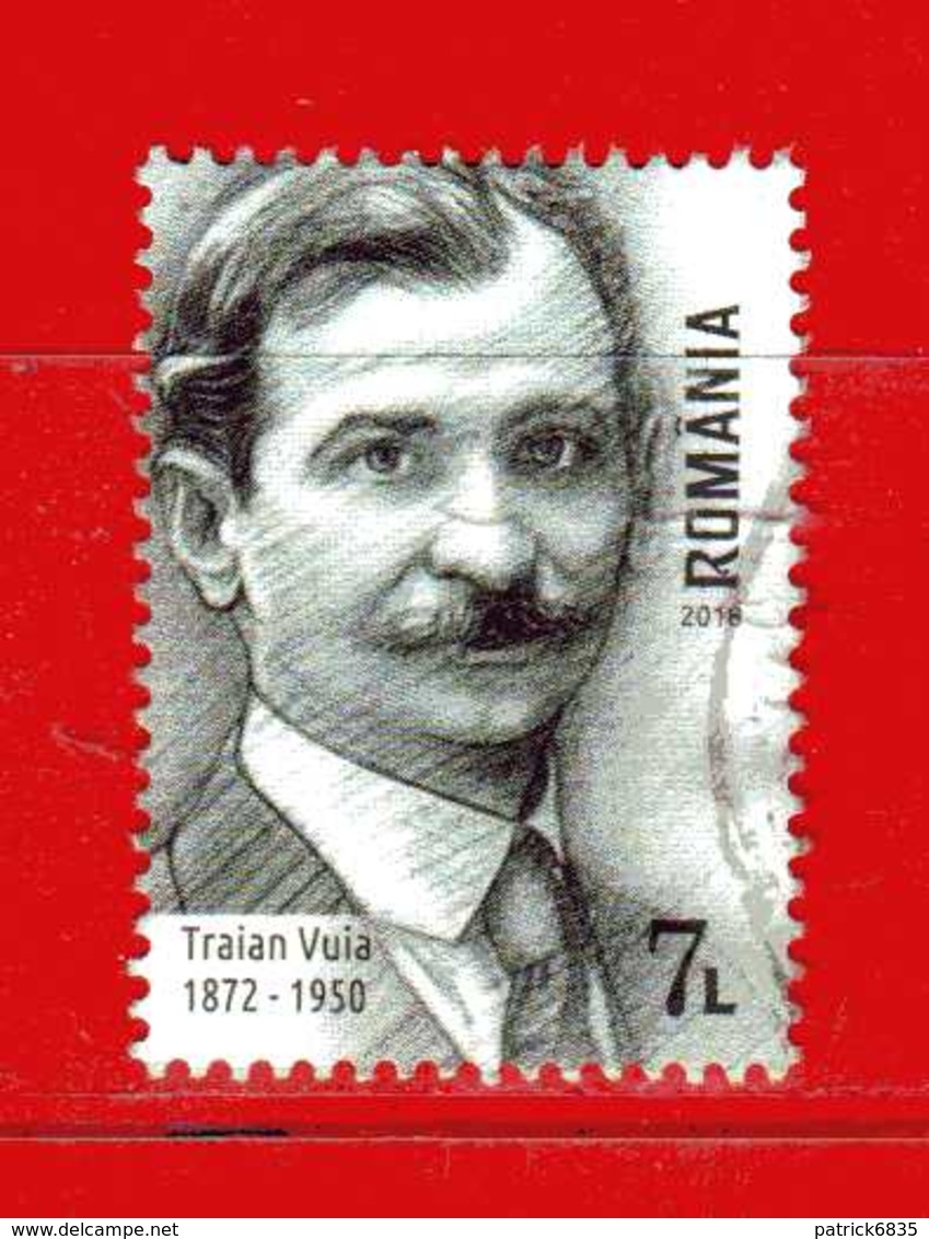 Romania - ° 2018 -  TRAIAN VUIA.  Usato - Used Stamps