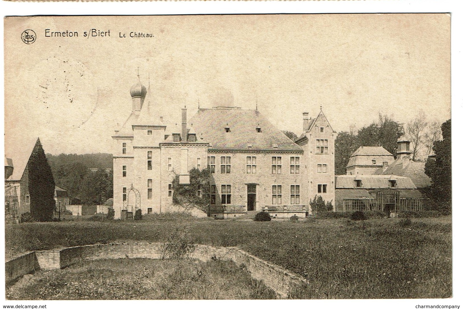 Ermeton S/Biert - Le Château - Ed. Hôtel De La Gare J. Jacques-Deton - 1924 - 2 Scans - Mettet