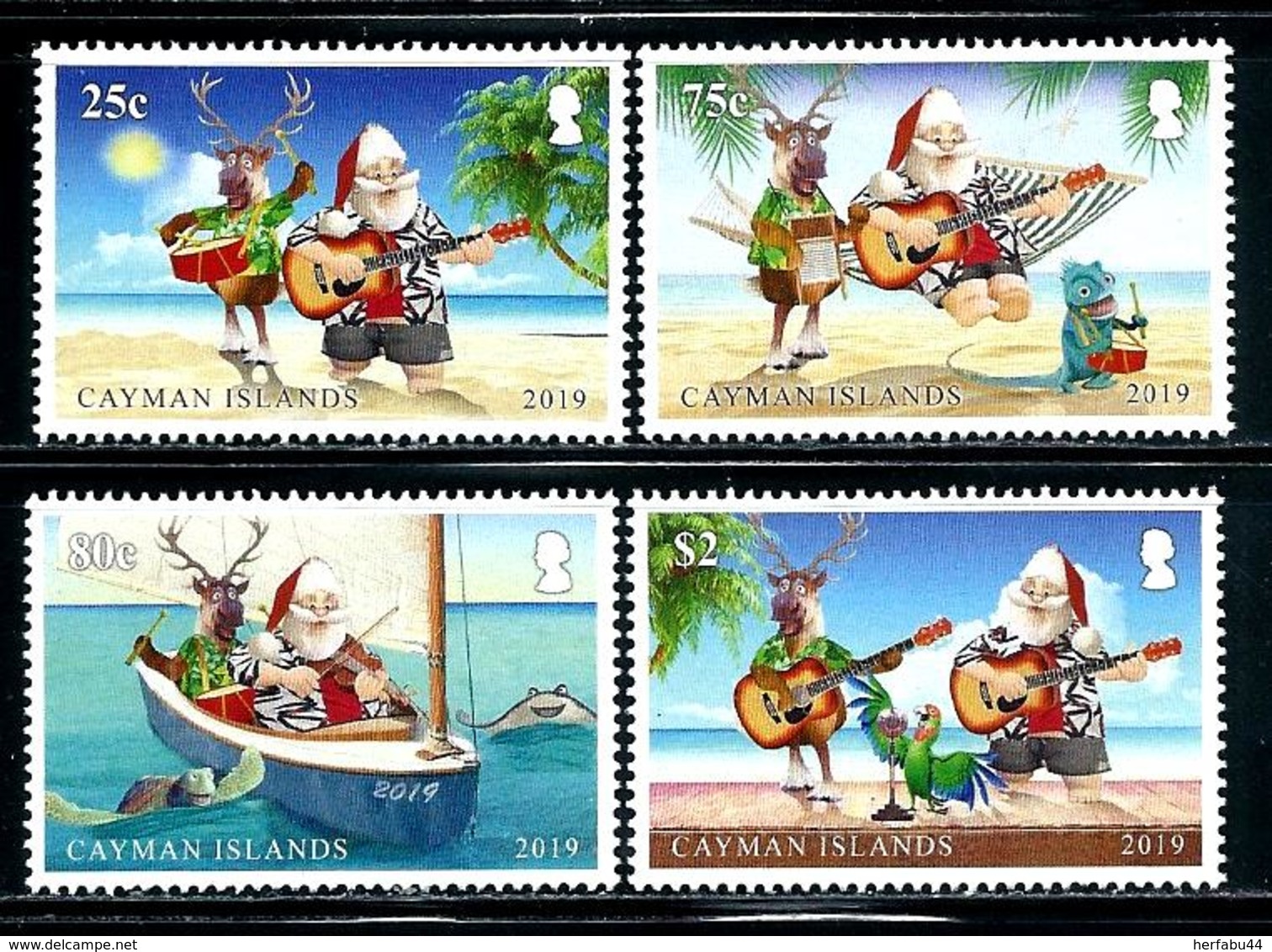 Cayman Islands       "Christmas 2019"     Set    ( New Issue November 15-2019)    MNH - Cayman Islands