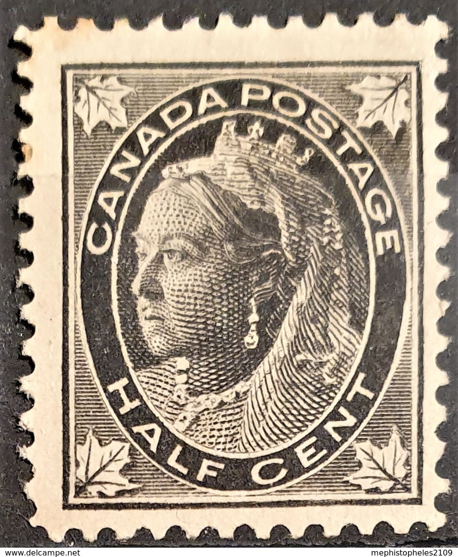 CANADA 1898/1902 - MLH - Sc# 74 - 1/2c - Unused Stamps