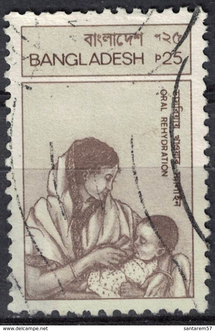 Bangladesh 1988 Oblitéré Used Journée Mondiale De La Santé Réhydratation Orale SU - Bangladesh