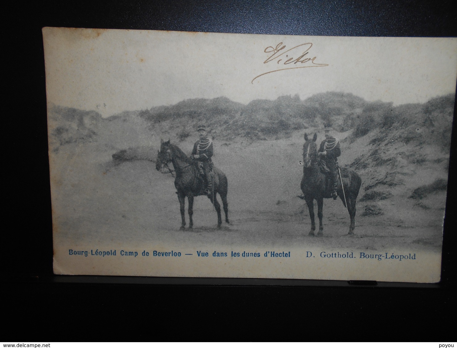 193-BEVERLOO- Bourg Leopold - Vues Ds Dunes Hectel -cavalerie Paard**ENVOI GRATIS VERZENDING FREE SHIPPING** - Leopoldsburg (Beverloo Camp)