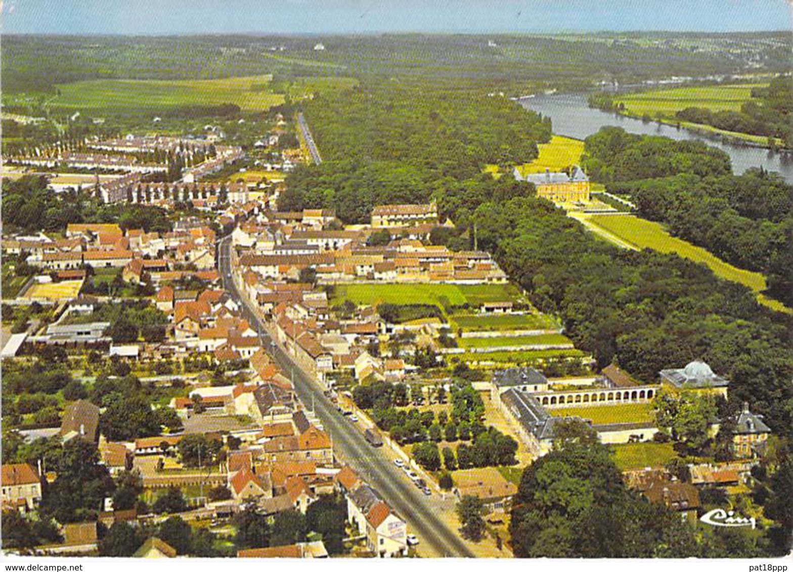 78 -  ROSNY Sur SEINE : Vue Générale Aérienne - CPSM CPM Grand Format - Yvelines - Rosny Sur Seine