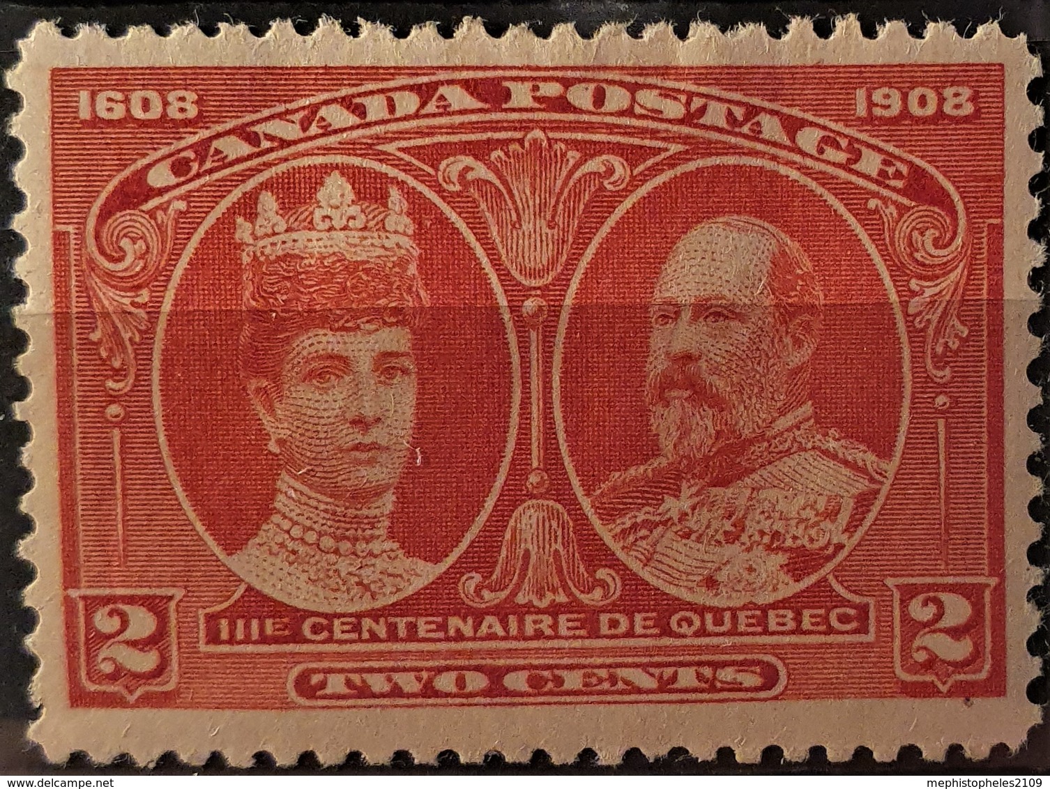 CANADA 1908 - MLH - Sc# 98 - 2c - Nuovi