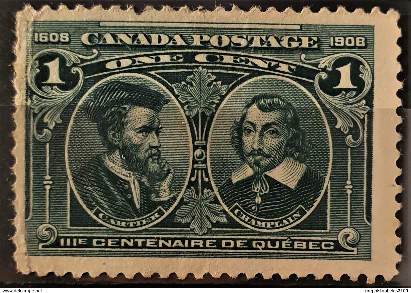 CANADA 1908 - MLH - Sc# 97 - 1c - Neufs