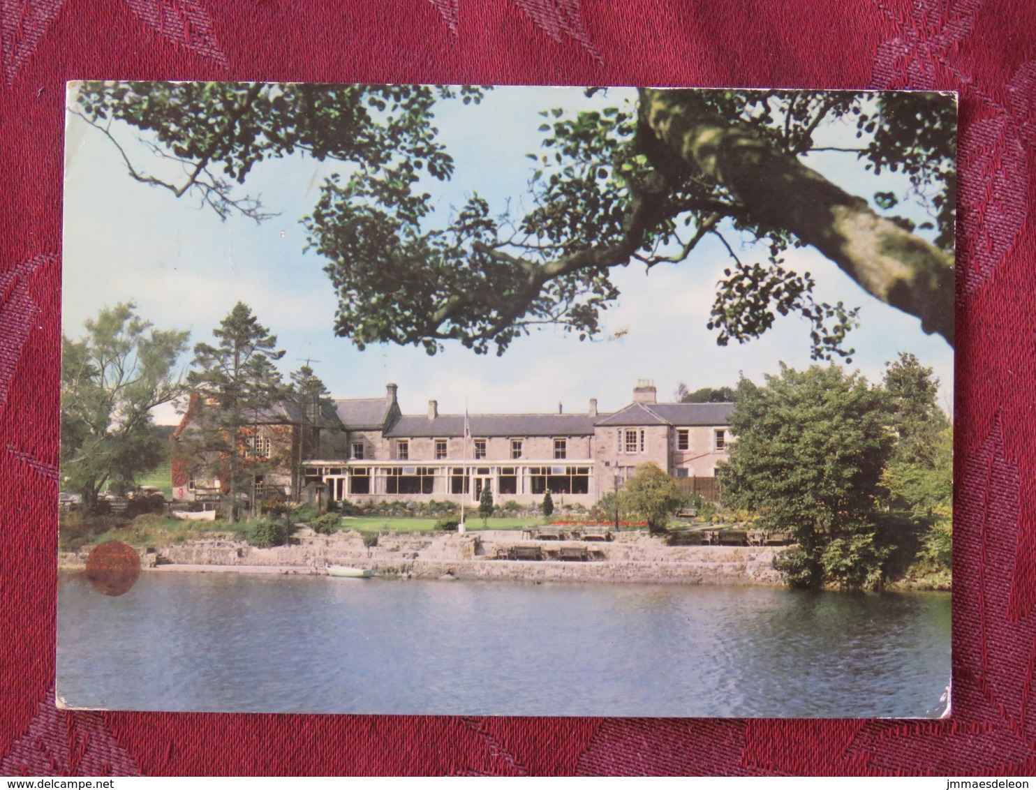 United Kingdom 1984 Postcard "George Hotel Chollerford Northumberland" To England - Machin Stamp - Covers & Documents