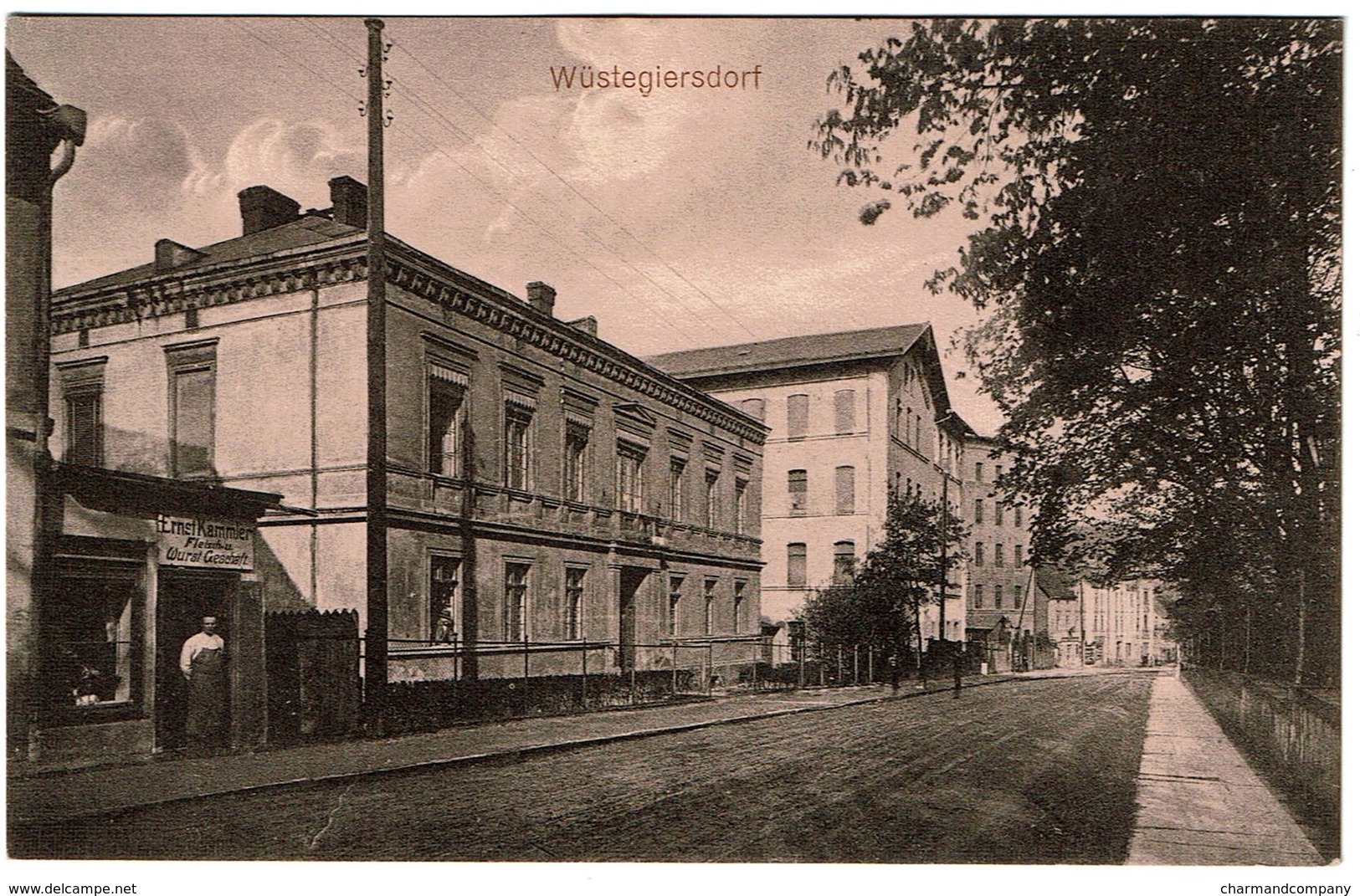 Głuszyca - Wüstegiersdorf - Verlag Heinrich Marx - 2 Scans - Polonia