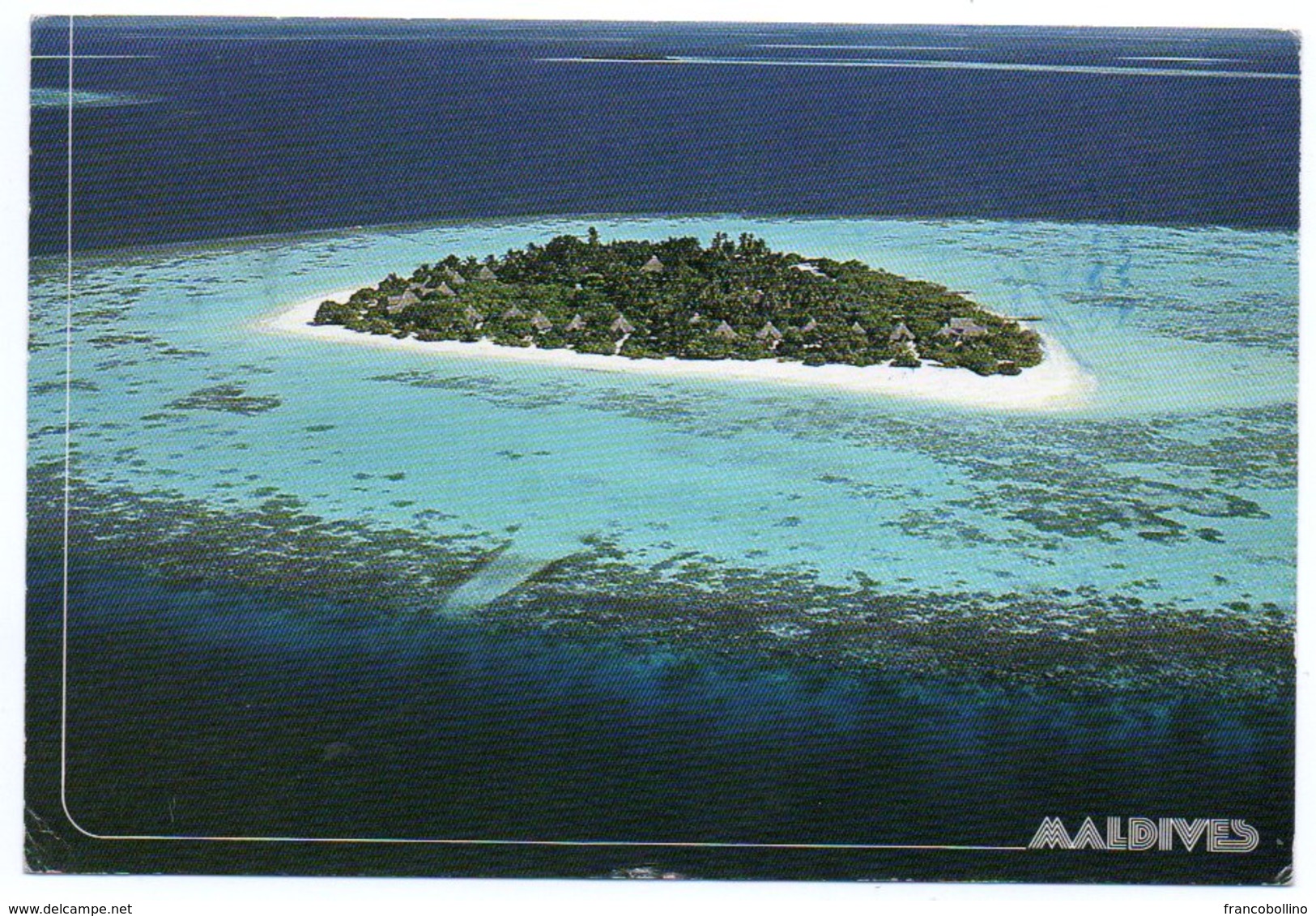 MALDIVES-ISLAND PARADIS (PHOTO E.VITTORELLI) / THEMATIC STAMP-BIRD - Maldive