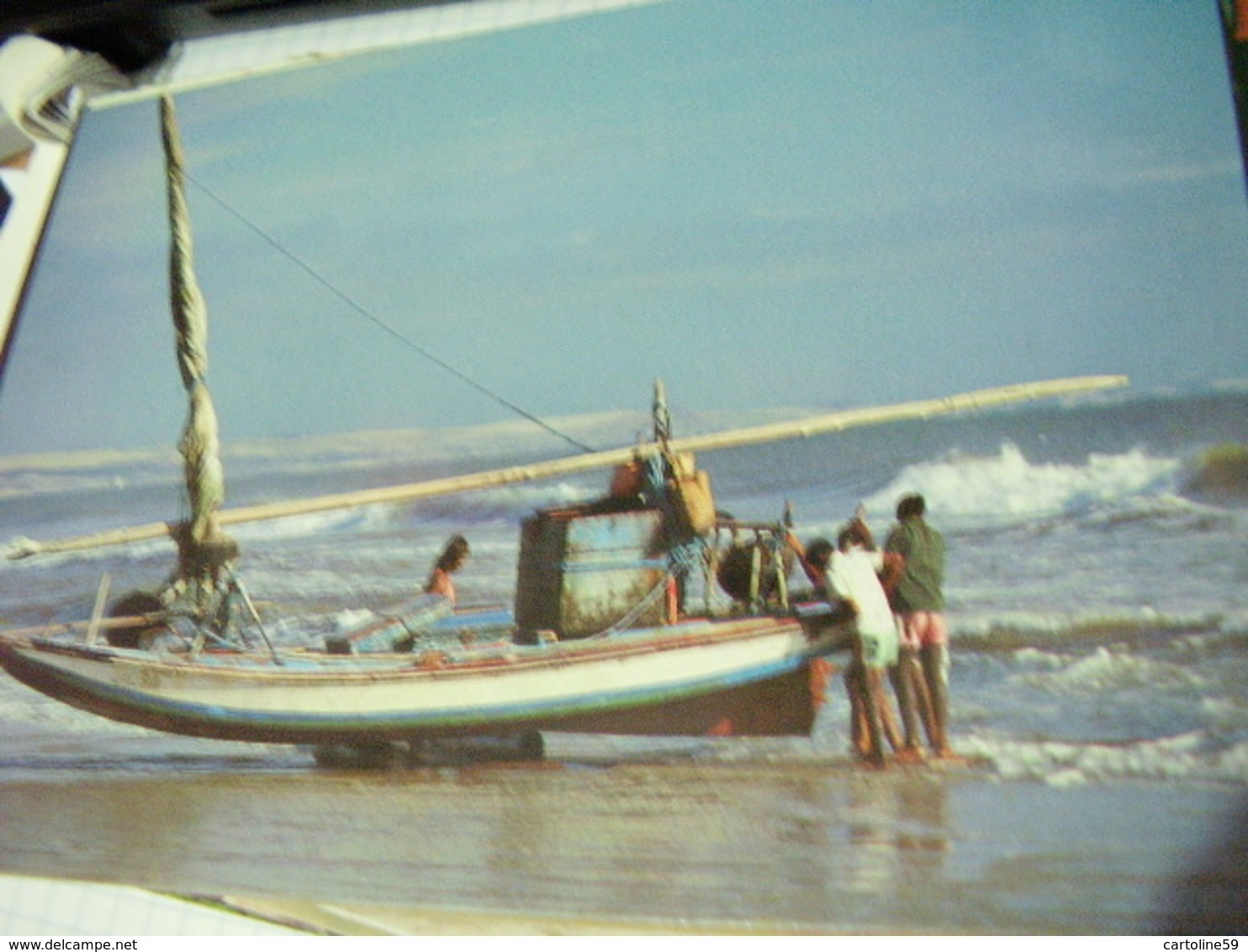 BRASILE BRAZIL BRASIL CEARA Aracati Chegado De Jangada Da Pescaria Fortaleza N1980 HI3291 - Otros