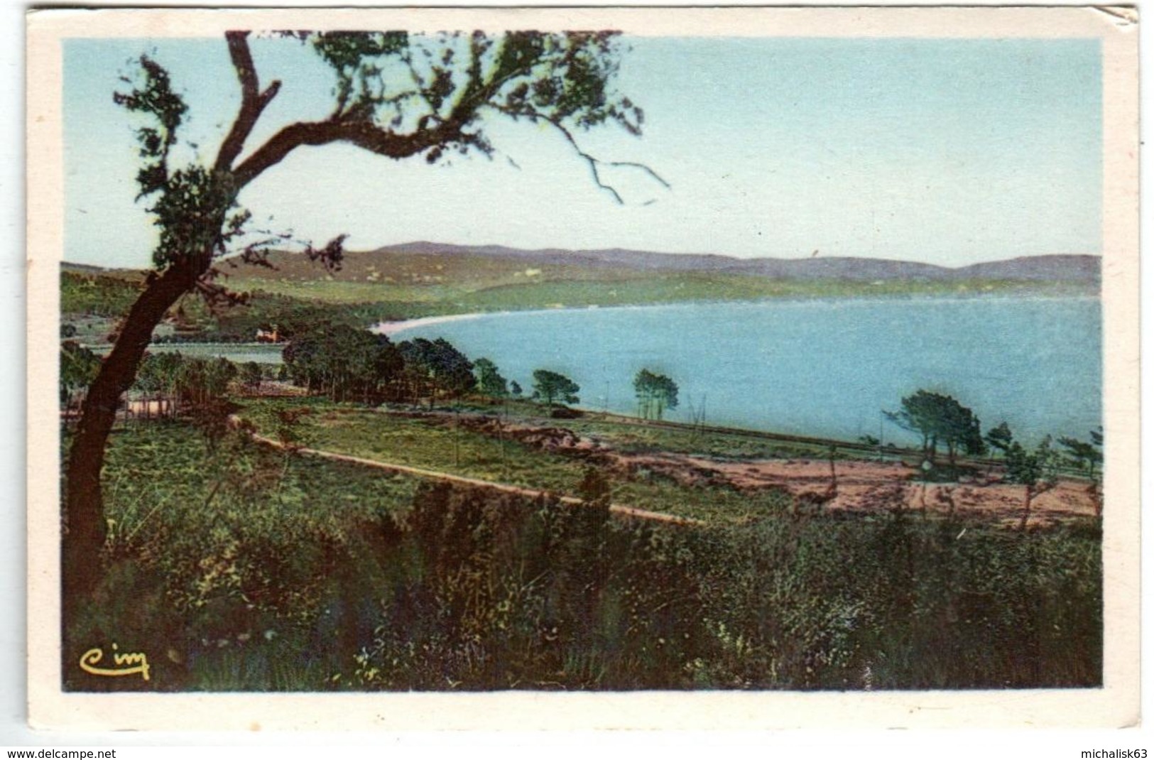 51gd 58 CPA - CAVALAIRE SUR MER - VUE PANORAMIQUE - Cavalaire-sur-Mer