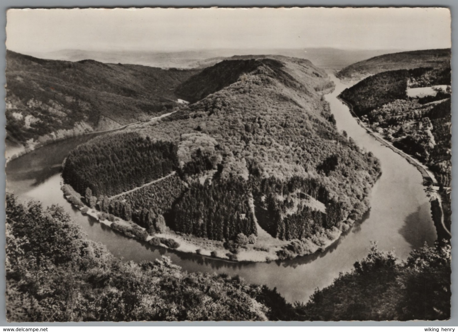 Mettlach - S/w Saarschleife 13   Blick Von Der Cloef Bei Orscholz - Kreis Merzig-Wadern