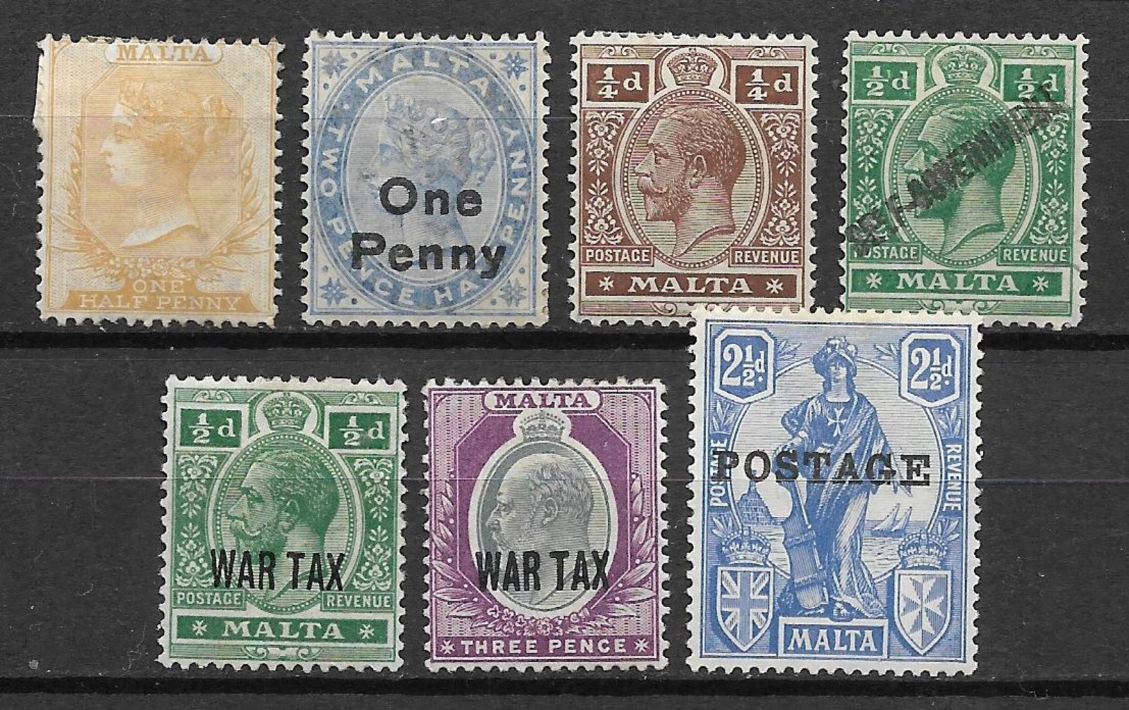 Malta  MH Stamps Lot - Malta