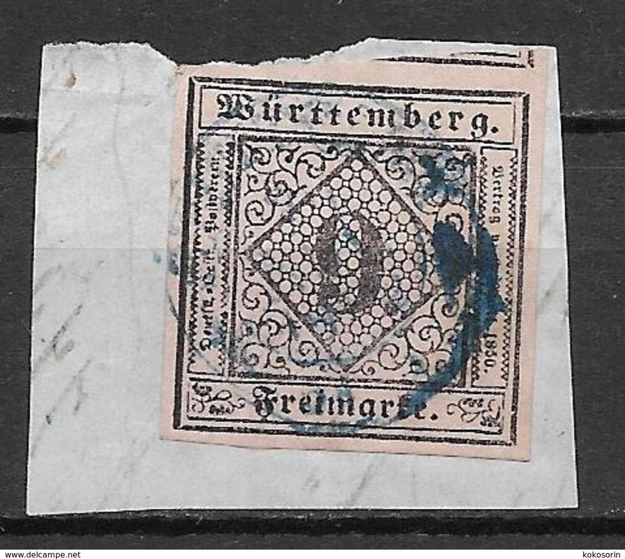 Wurttemberg 1851 - Altri & Non Classificati