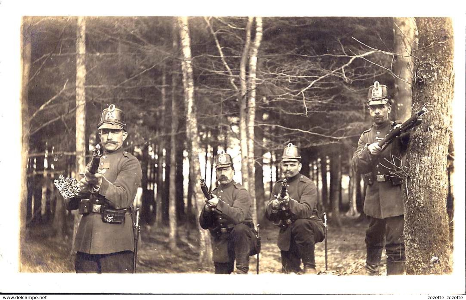 VERLAINE - Patrouille Soldats Allemands - Guerre 14/18 - Parfait état  ( 242 ) - Verlaine