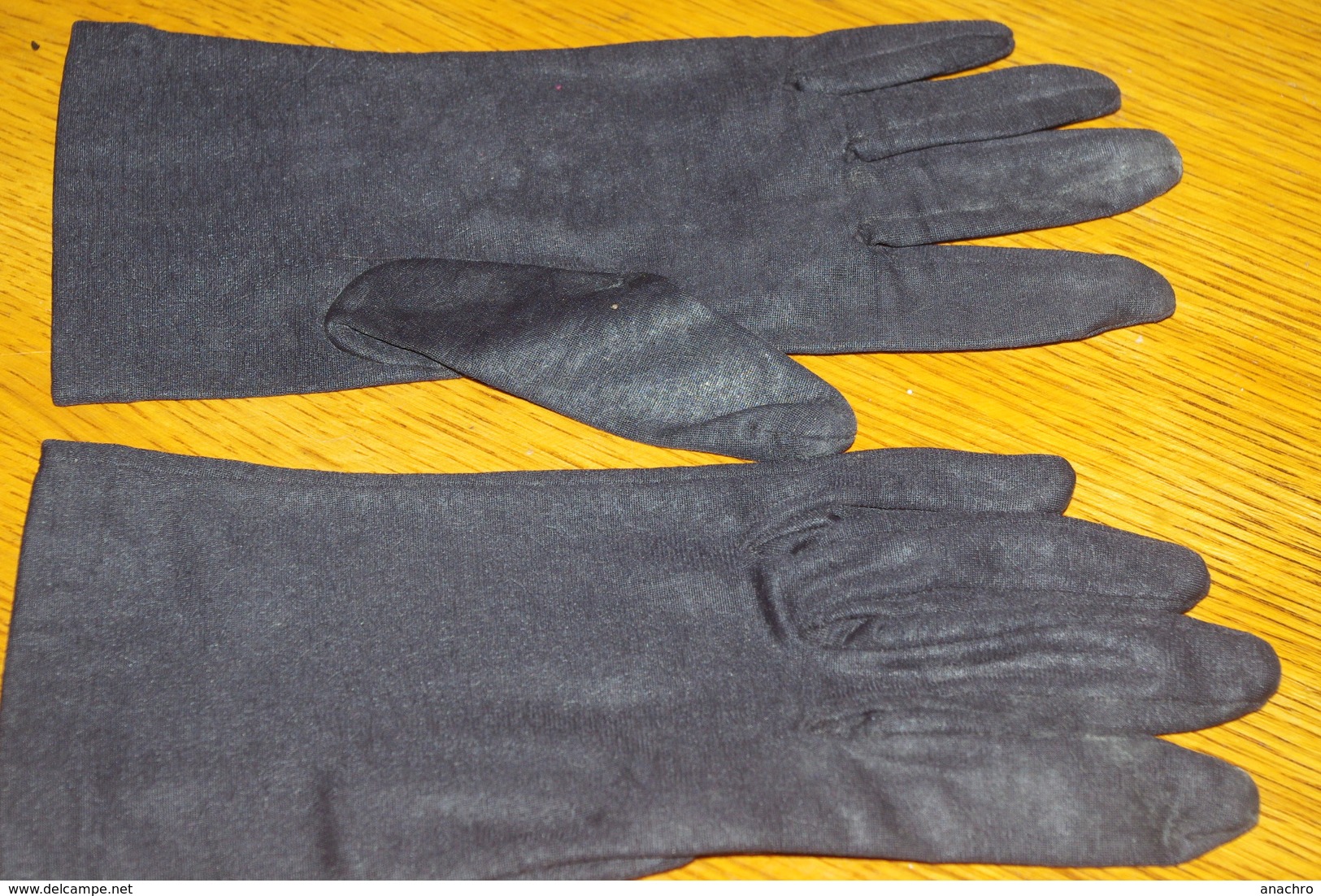 GANTS FEMME Tissu Noir élastique - Sonstige & Ohne Zuordnung