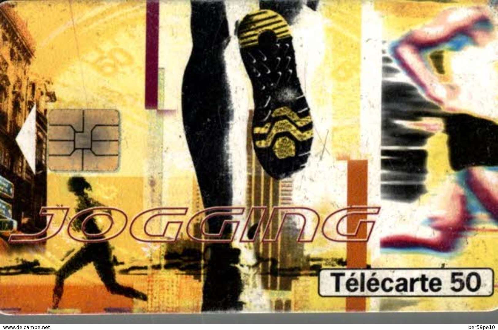 TELECARTE 50 UNITES  COLLECTION STREET CULTURE  JOGGING - 2000