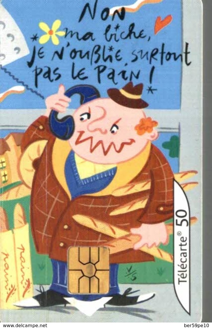 TELECARTE 50 UNITES  LE PAIN - 2000