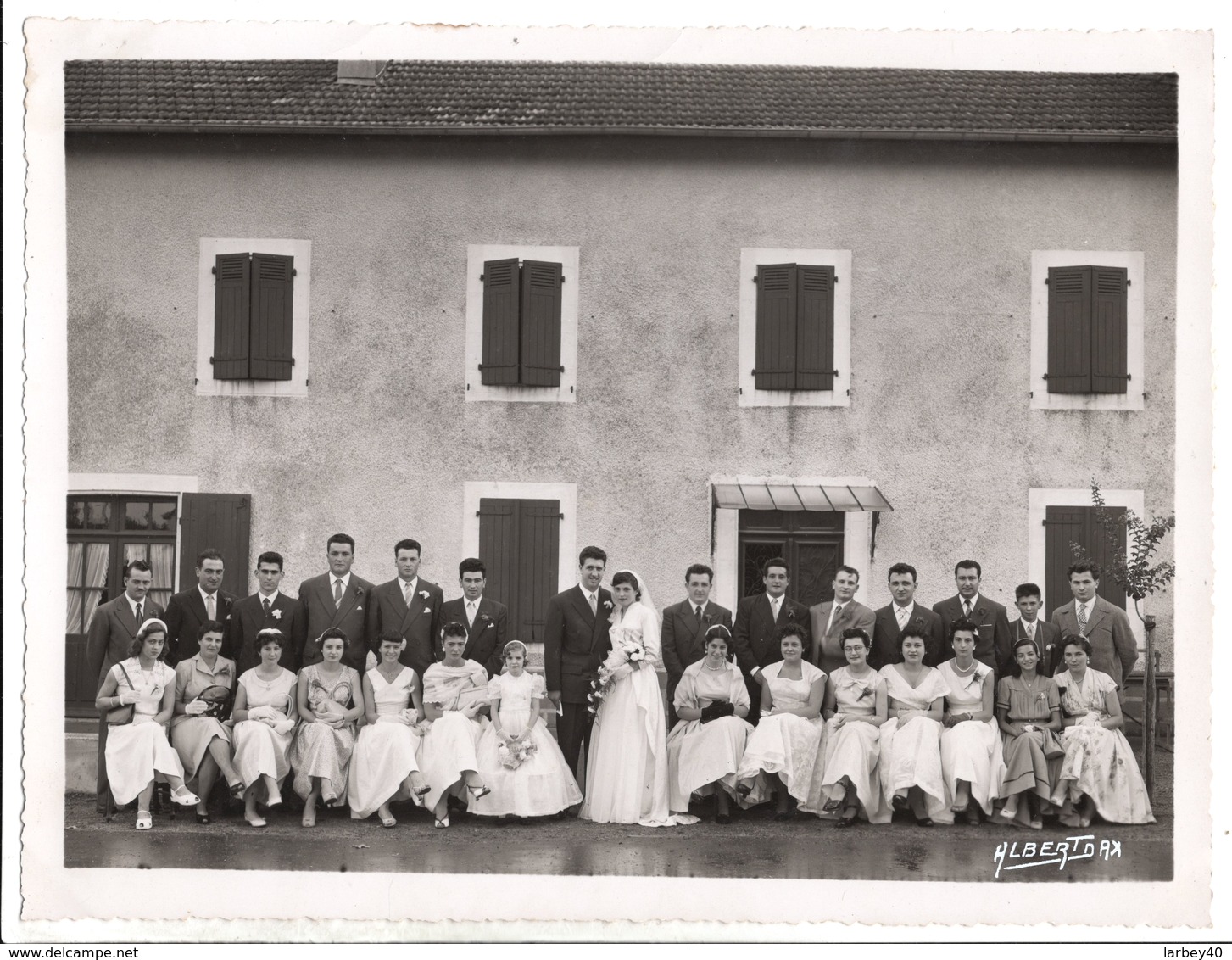 Photo Groupe Mariage - Photographe Albert Dax - Personnes Anonymes