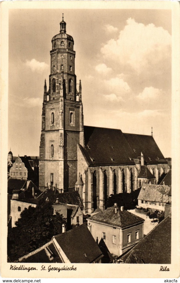 CPA AK Nordlingen- St. Georgskirche GERMANY (943228) - Noerdlingen