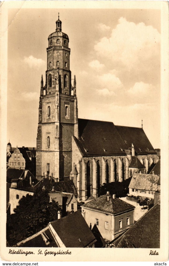 CPA AK Nordlingen- St. Georgskirche GERMANY (943229) - Noerdlingen