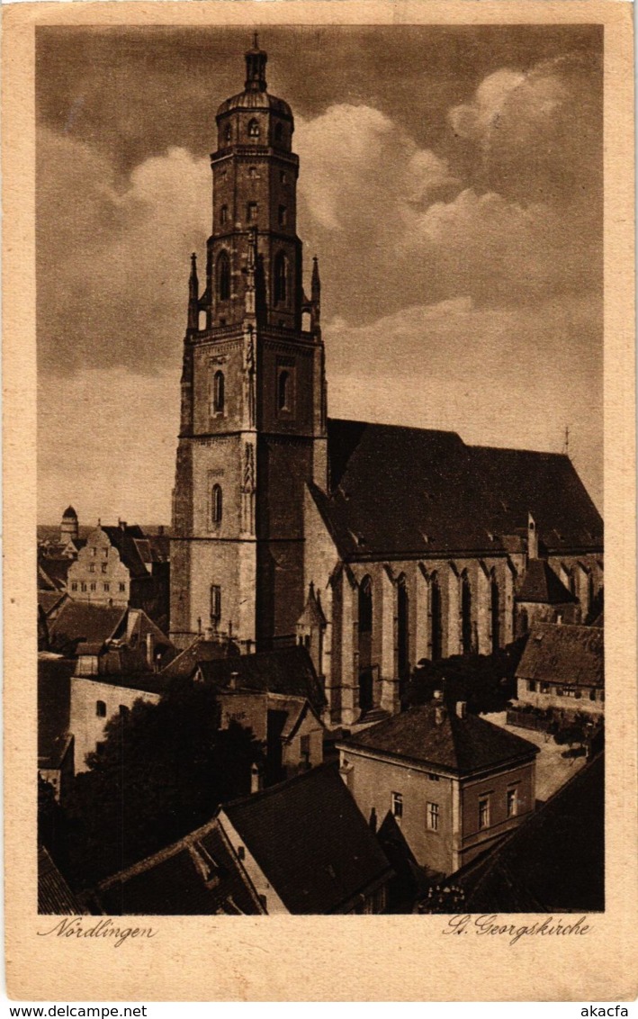 CPA AK Nordlingen- St. Georgskirche GERMANY (943230) - Noerdlingen