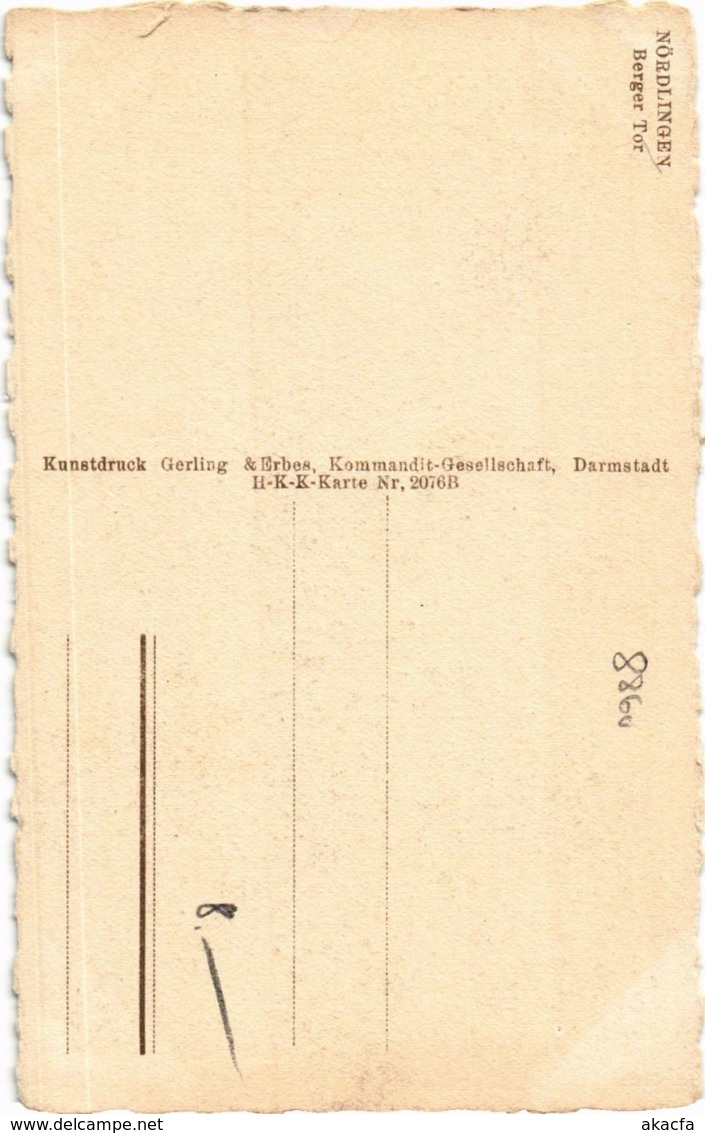 CPA AK Nordlingen- Berger Tor GERMANY (943241) - Noerdlingen