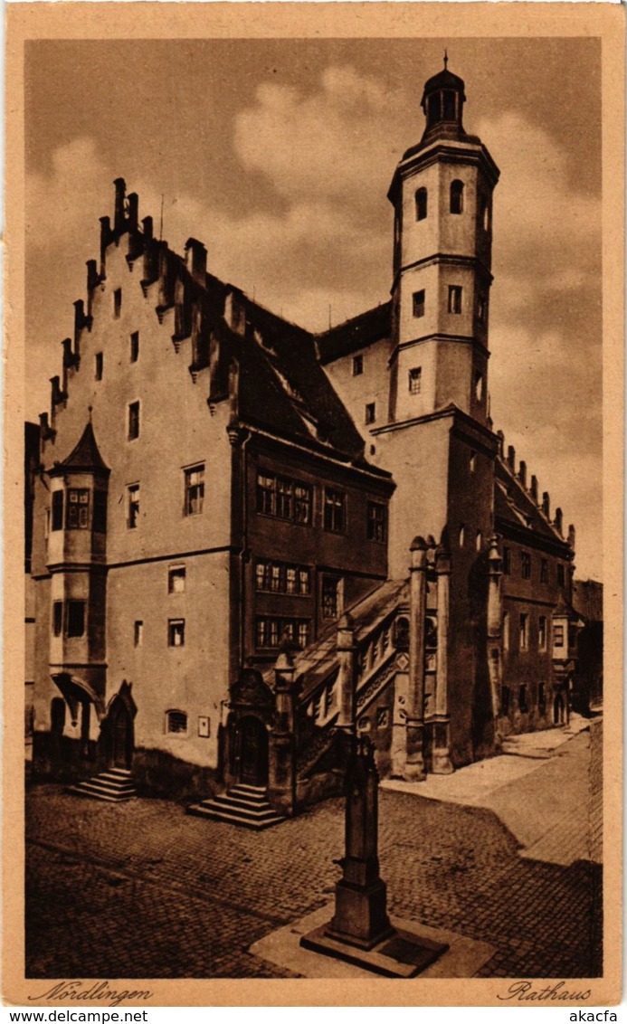 CPA AK Nordlingen- Rathaus GERMANY (943250) - Noerdlingen