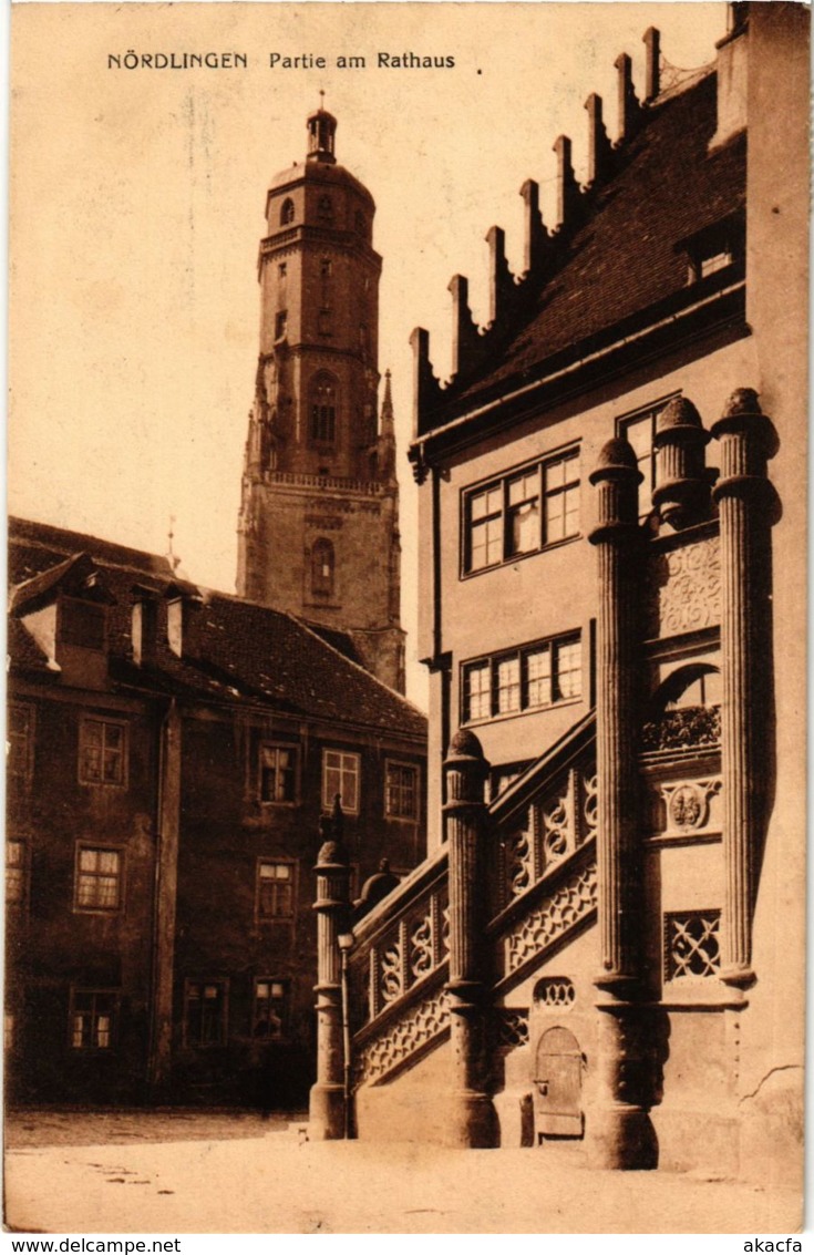 CPA AK Nordlingen- Partie Am Rathaus GERMANY (943278) - Noerdlingen