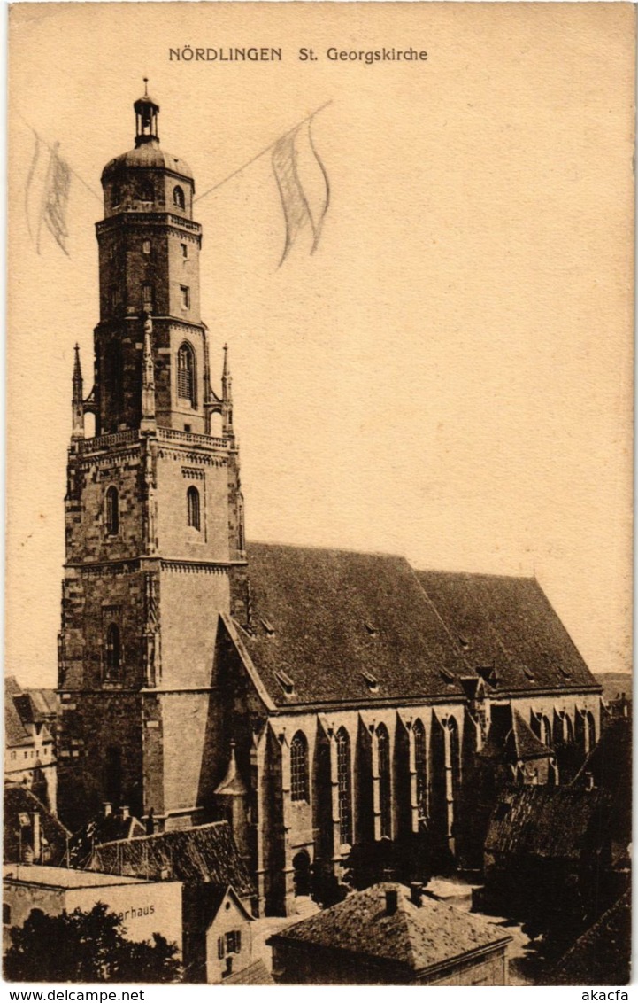 CPA AK Nordlingen- St. Georgskirche GERMANY (943279) - Noerdlingen