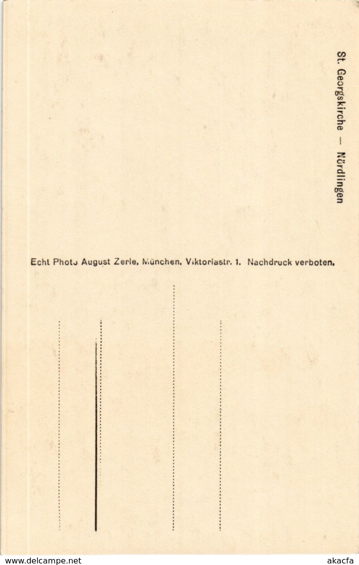 CPA AK Nordlingen- St. Georgskirche GERMANY (943293) - Noerdlingen