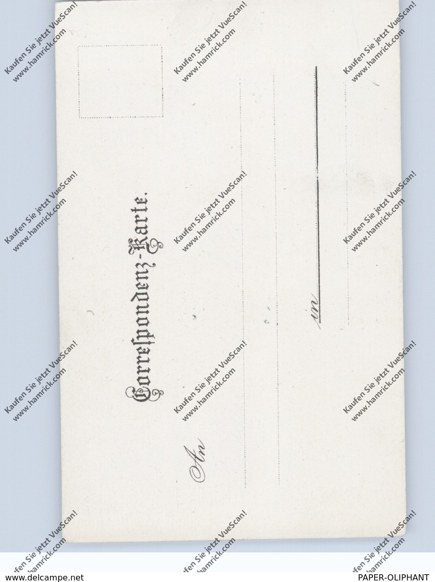 A 4000 LINZ - PÖSTLINGBERG, Lithographie, Gruss Aus...Bauer Beim Säen - Linz Pöstlingberg