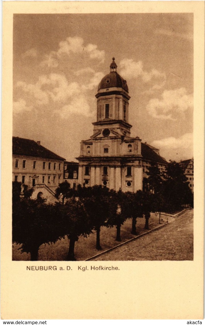 CPA AK Neuburg- Kgl. Hofkirche GERMANY (943769) - Neuburg