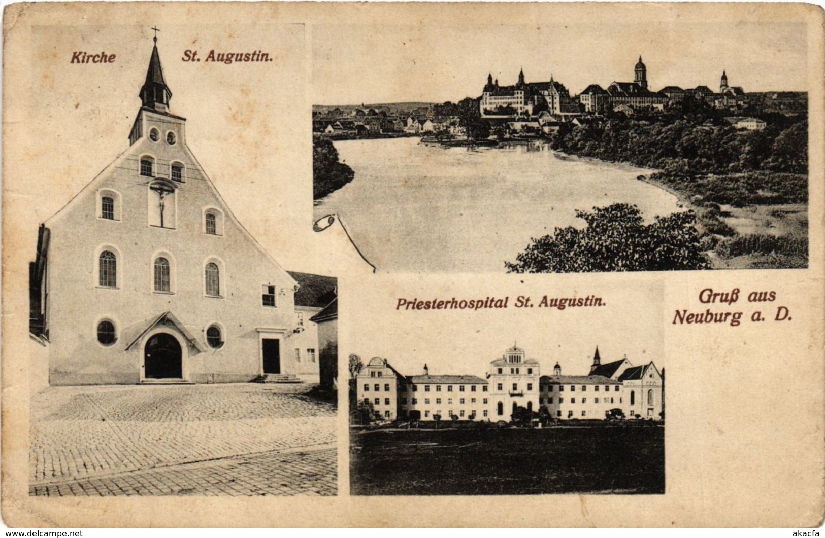 CPA AK Neuburg- Souvenir GERMANY (943829) - Neuburg