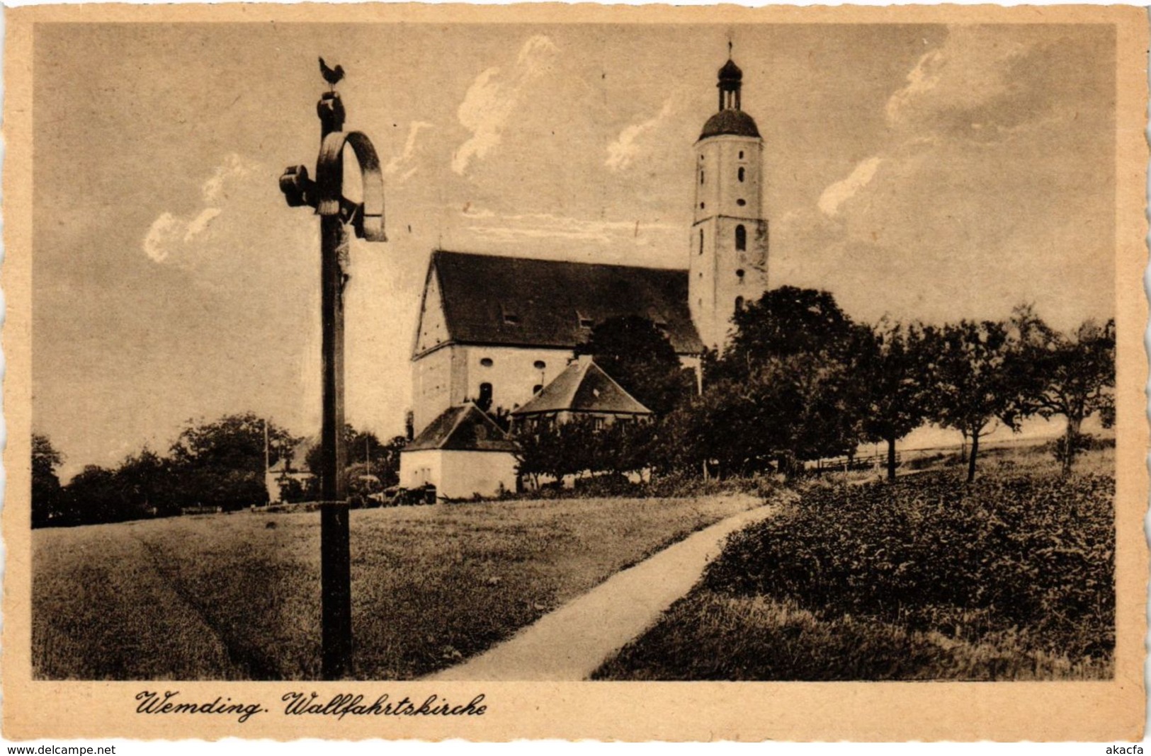 CPA AK Wemding- Wallfahrtskirche GERMANY (943914) - Wemding