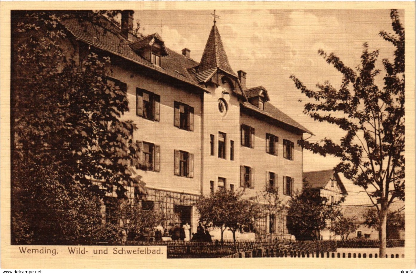 CPA AK Wemding- Wild-und Schwefelbad GERMANY (943928) - Wemding