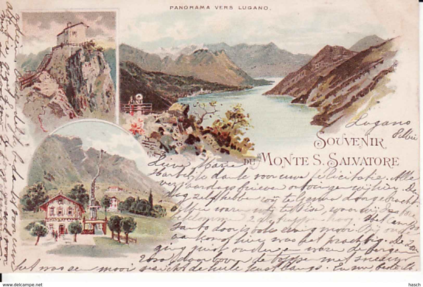 2785	147	Souvenir Du Monte S Salvatore (poststempel 1897) - Andere & Zonder Classificatie