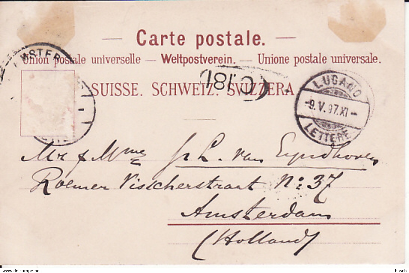 2785	147	Souvenir Du Monte S Salvatore (poststempel 1897) - Andere & Zonder Classificatie