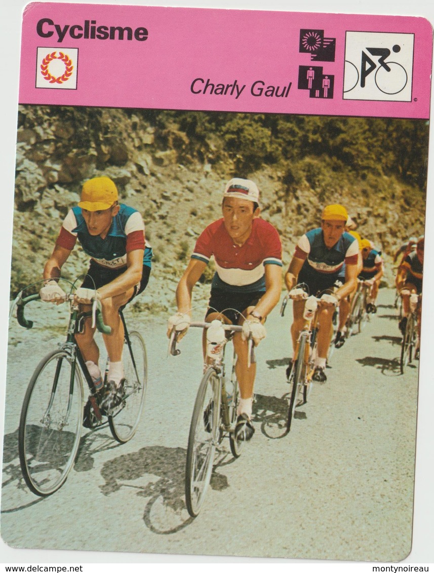 Vieux Papier : Fiche   Vélo - Cyclisme : Charly   Gaul - Zonder Classificatie