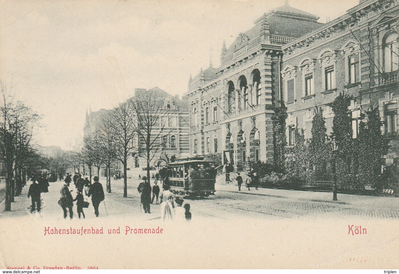 Köln - Hohenstaufenbad Und Promenade - Tram - Koeln