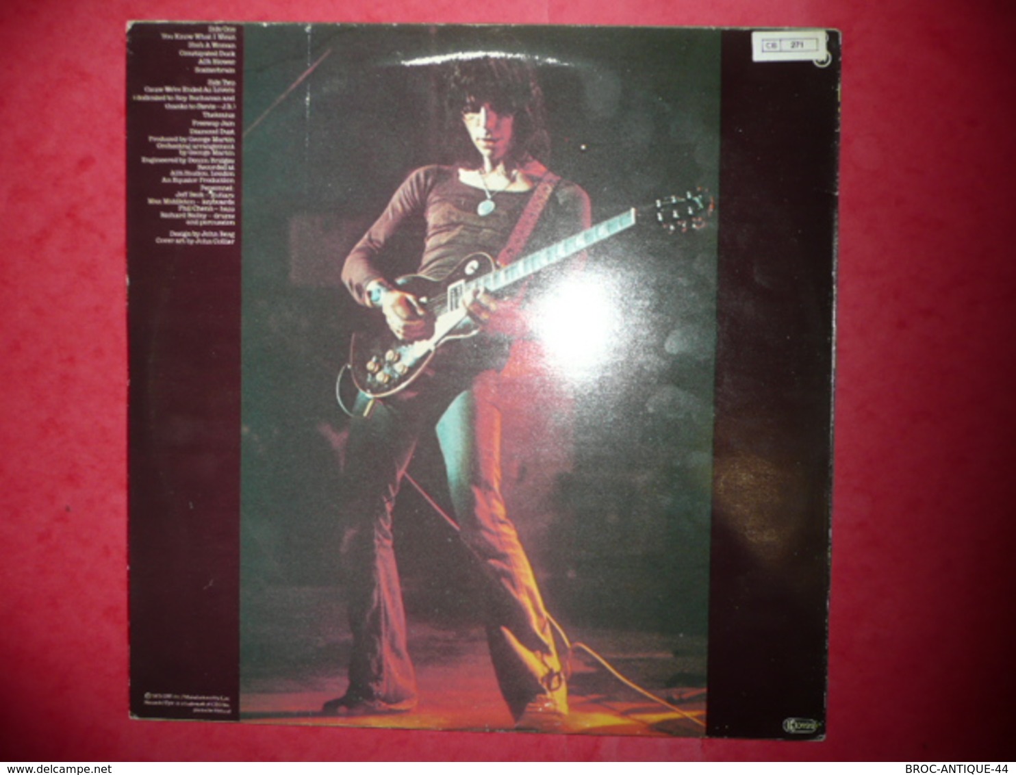 LP33 N°684 - JEFF BECK - BLOW BY BLOW - COMPILATION 9 TITRES ROCK JAZZ FUSION - Rock