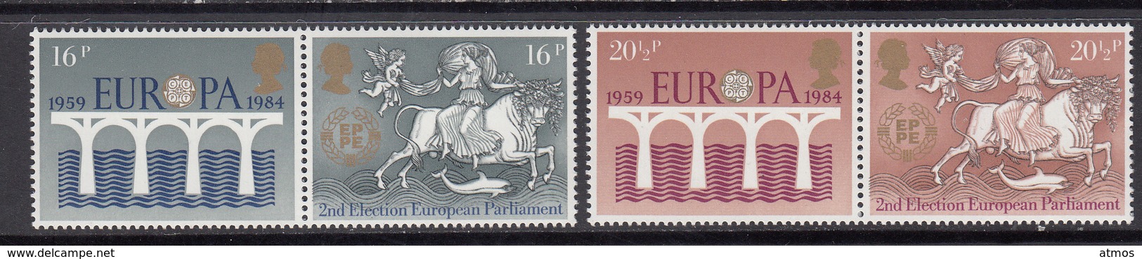 Great Britain MNH Michel Nr 988/91 From 1984 / Catw 6.50 EUR - Ongebruikt