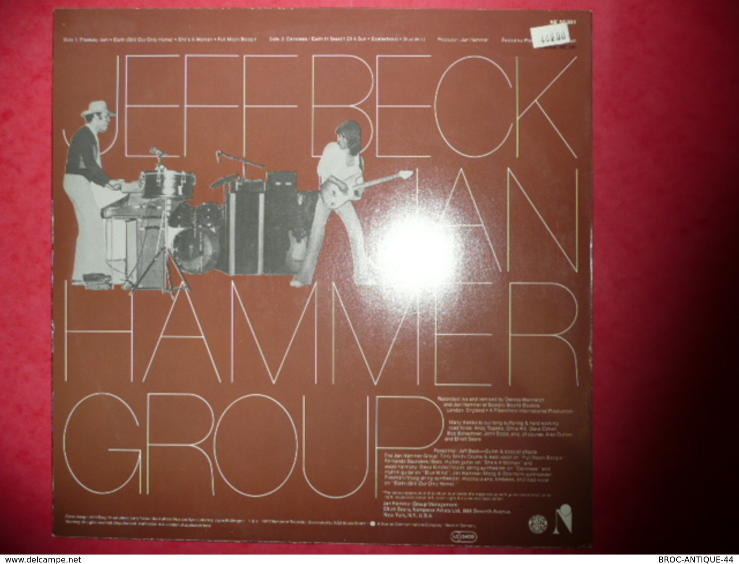 LP33 N°686 - JEFF BECK - WITH THE JAN HAMMER GROUP LIVE - COMPILATION 7 TITRES ROCK JAZZ FUSION - Rock